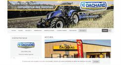 Desktop Screenshot of dachard-sa.com